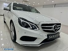 Mercedes Benz E200 R18 Sunroof LED 2015 White AMGKIT
